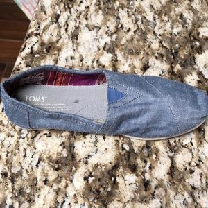 Chambray Toms